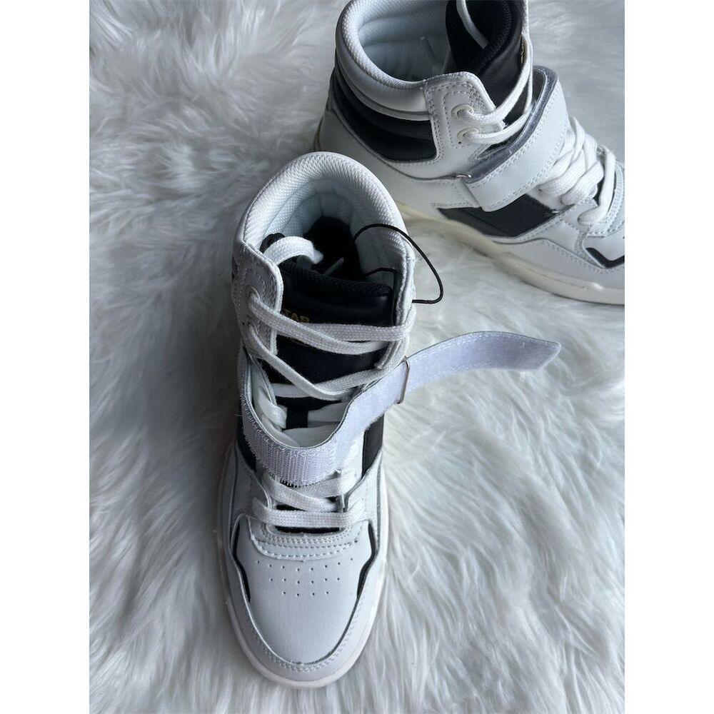 🆕 G-STAR Raw Attac Women’s Mid Sneakers White/Black Size 7 US - Picture 7 of 11